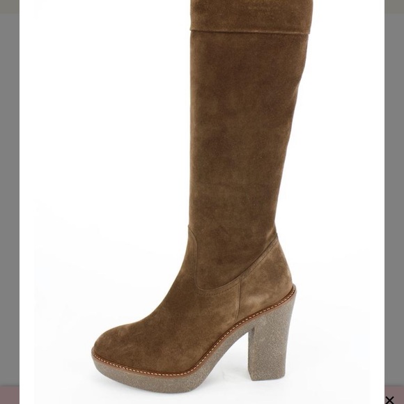 ❌Sold eBay❌ New Emporio Armani suede knee fur - Picture 5 of 7